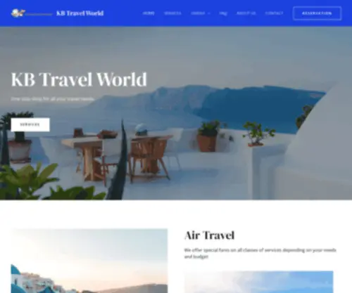 KBtravelWorld.com(One stop shop for all your travel needs) Screenshot