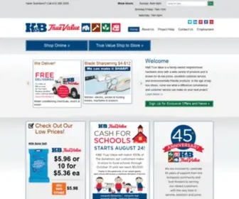 KBtruevalue.com(K&B True Value) Screenshot