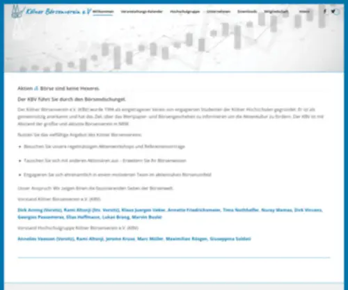 KBV.org(Kölner Börsenverein) Screenshot