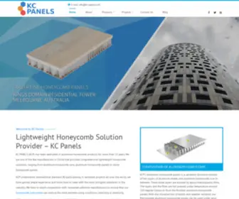 KC-Panels.com(Honeycomb Core Panel & Sandwich Panels) Screenshot