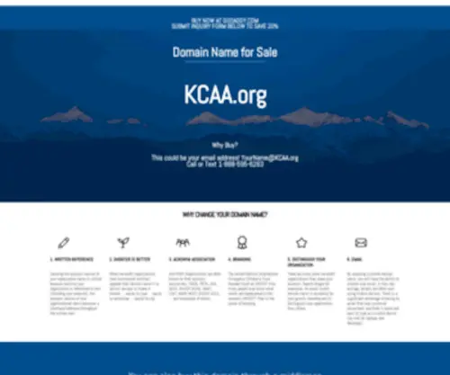 Kcaa.org(Kcaa) Screenshot