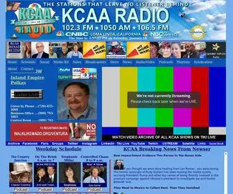 Kcaaradio.com(The station) Screenshot