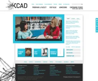 Kcad.edu(Kendall College of Art and Design Grand Rapids Michigan) Screenshot