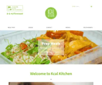 Kcalkitchen.co.uk(Healthy Eating Restaurant Glasgow) Screenshot