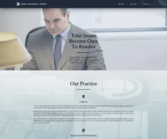 KCbfirm.com(Kagen Caspersen & Bogart) Screenshot
