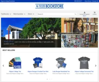 Kcbookstore.com(Kilgore College Bookstore online) Screenshot