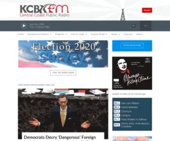 KCBX.org(KCBX) Screenshot