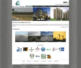 KCcbuildcon.co.in(KCC Buildcon Pvt) Screenshot