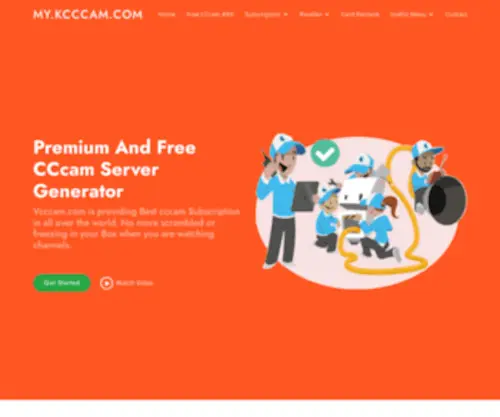 KCccam.com(Best Cccam Server) Screenshot