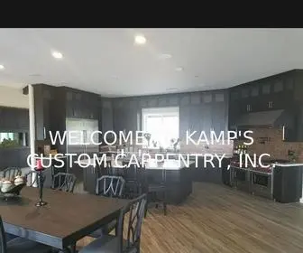 KCckamps.com(Kamp's Custom Carpentry) Screenshot