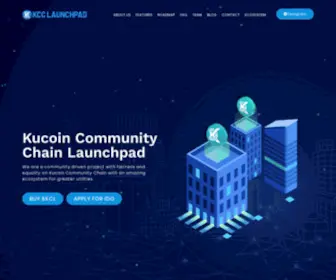 KCclaunch.net(Kucoin Community Chain Launchpad) Screenshot