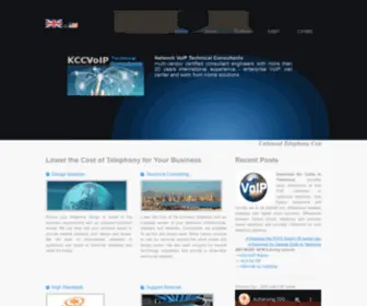 Kccommunications.com(Network and Voice Consultants) Screenshot