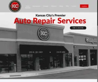 Kccompleteauto.com(Auto Repair and Tire Shops in Kansas City) Screenshot