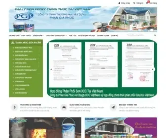 KCcpaint.vn(SƠN EPOXY KCC) Screenshot
