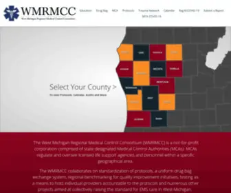 Kcems.org(West Michigan Regional Medical Control Consortium) Screenshot