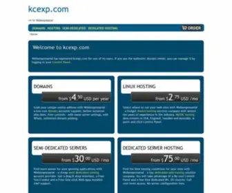 Kcexp.com(Domain misconfigured) Screenshot