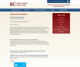 KCFfcu.com(KCFfcu) Screenshot