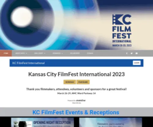 Kcfilmfest.org(Kansas City FilmFest) Screenshot
