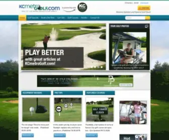 Kcgolfermagazine.com(Kansas City Golf Courses) Screenshot