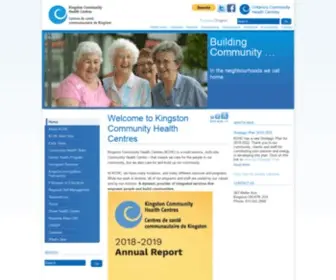 KCHC.ca(Building community in our neighbourhoods) Screenshot