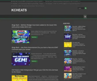 Kcheats.com(Just another Games site) Screenshot
