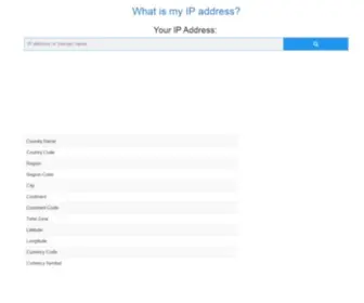 Kchecker.site(IP address lookup) Screenshot