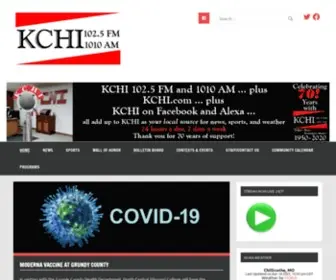 Kchi.com(KCHI Radio "Today's News) Screenshot