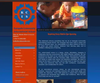 Kcipschool.com(Kampala Community International Primary School) Screenshot