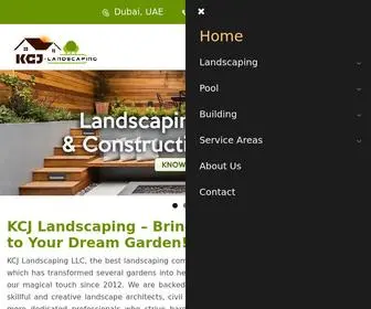 KCjlandscaping.ae(KCJ Landscaping) Screenshot