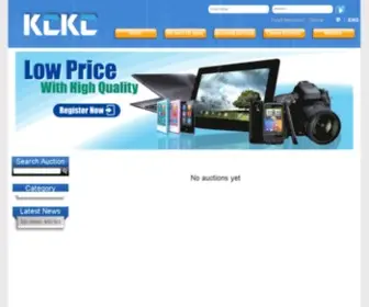 KCKCB.com(Ka Ching Auction) Screenshot