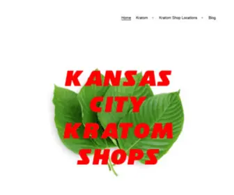 KCkratomshops.com(Kansas City Kratom Shops) Screenshot