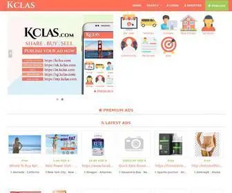 Kclas.com(Online Classifieds Platform) Screenshot