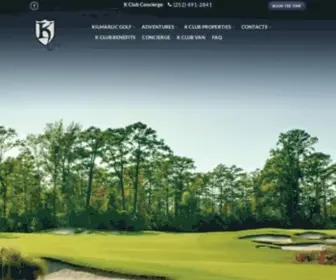 Kclubobx.com(The OBX's Premier Rental Amenity Program) Screenshot