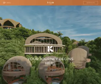 Kclububud.com(The KClub Ubud by Kibarer) Screenshot