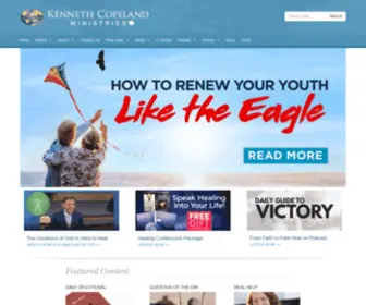 KCmcanada.ca(Kenneth Copeland Ministries (KCM)) Screenshot