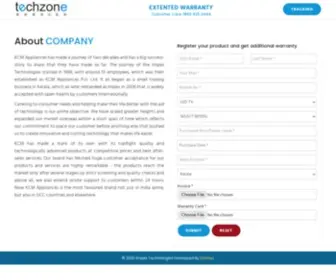 KCmtechnologies.com(Application Form) Screenshot