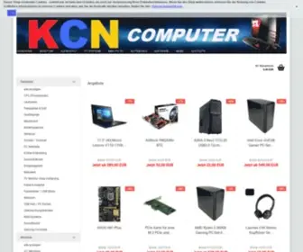 KCN-Computer.com(KCN-Computer Onlineshop) Screenshot