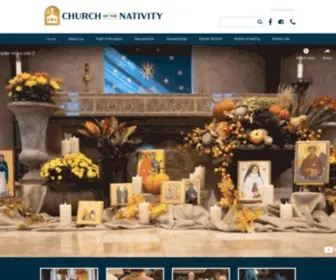 Kcnativity.org(The church of the nativity) Screenshot