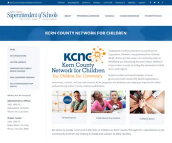 KCNC.org(Kern County Network for Children) Screenshot