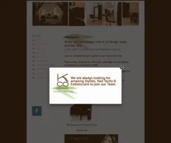 Kcodesign.com(Best Hair Salon Baltimore) Screenshot