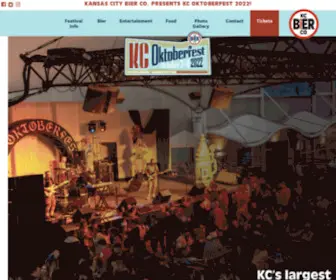 Kcoktoberfest.com(KC OktoberfestKC Oktoberfest) Screenshot