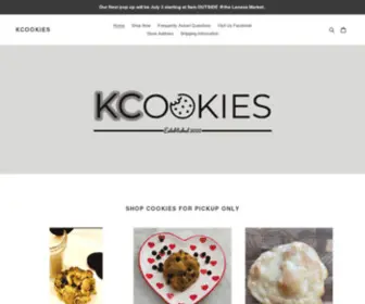 Kcookiecompany.com(KCookies Companies) Screenshot