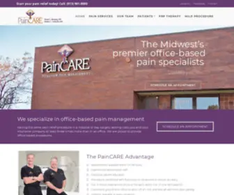 Kcpaincare.com(Kansas City Pain Experts) Screenshot