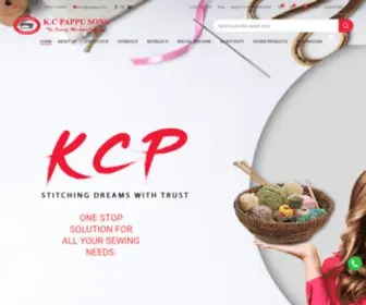 Kcpappu.com(The Sewing Machine Company) Screenshot