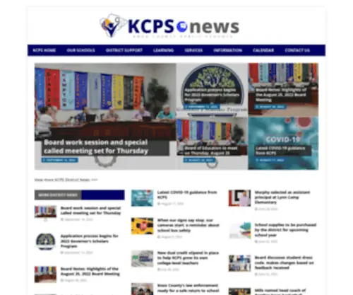 KCPS.news(Education News and Announcements from the Knox County Public Schools) Screenshot