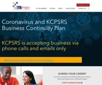 KCPSRS.org(Kansas City Public School Retirement System) Screenshot