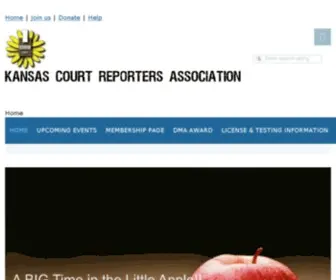 Kcra.net(Kansas Court Reporters Association) Screenshot