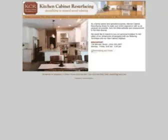 KCRCT.com(Kitchen Cabinet Refacing) Screenshot