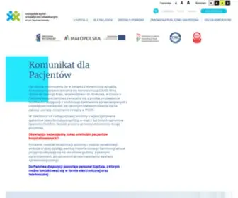 KCR.pl(Małopolski Szpital Ortopedyczno) Screenshot