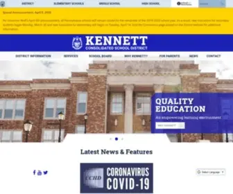 KCSD.org(The Kennett Consolidated School District) Screenshot